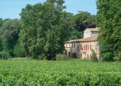 Pierrefont estate farm before restoration - Hérault